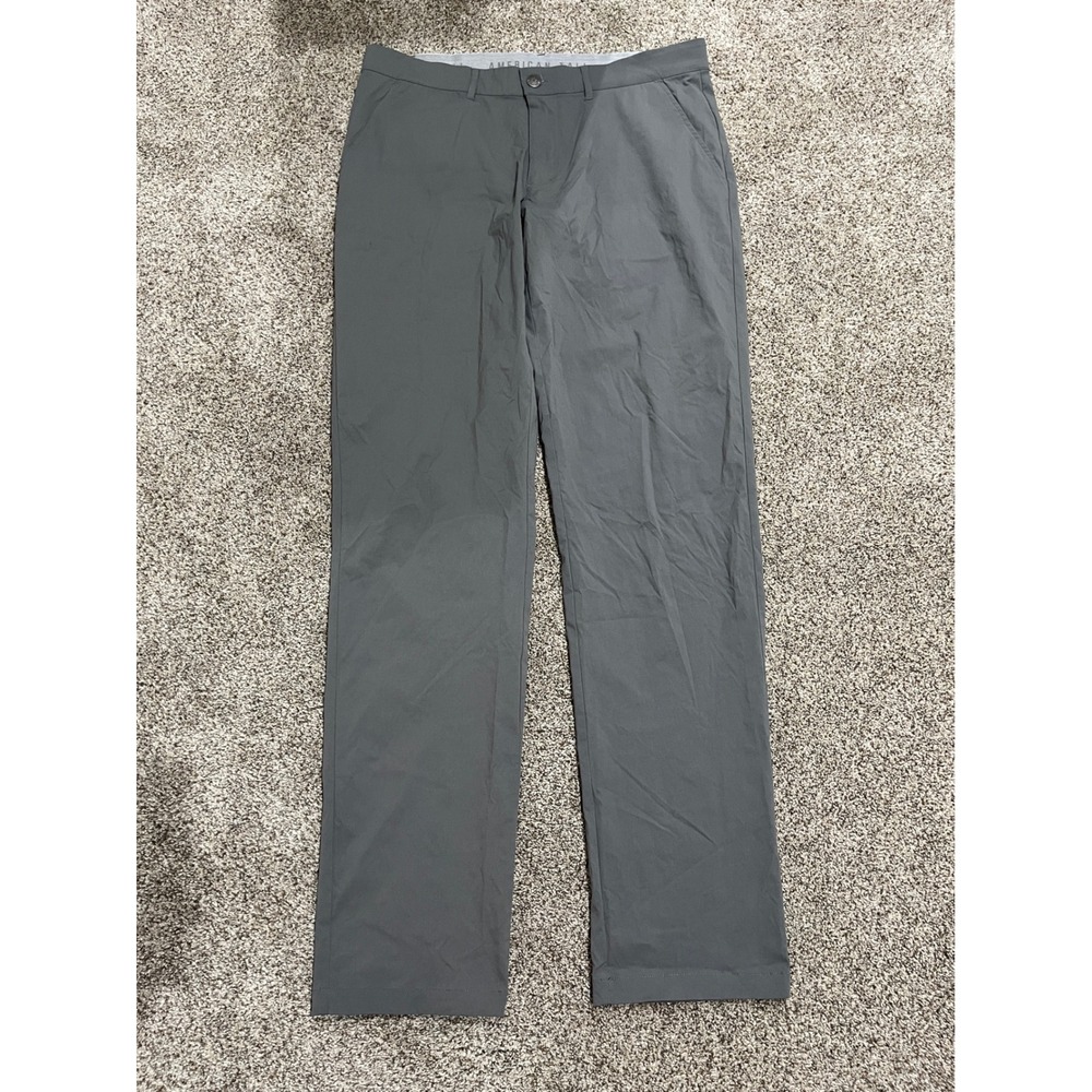American Tall Mens Performance Chino Pants Gray 36x36 AM-PC-10024